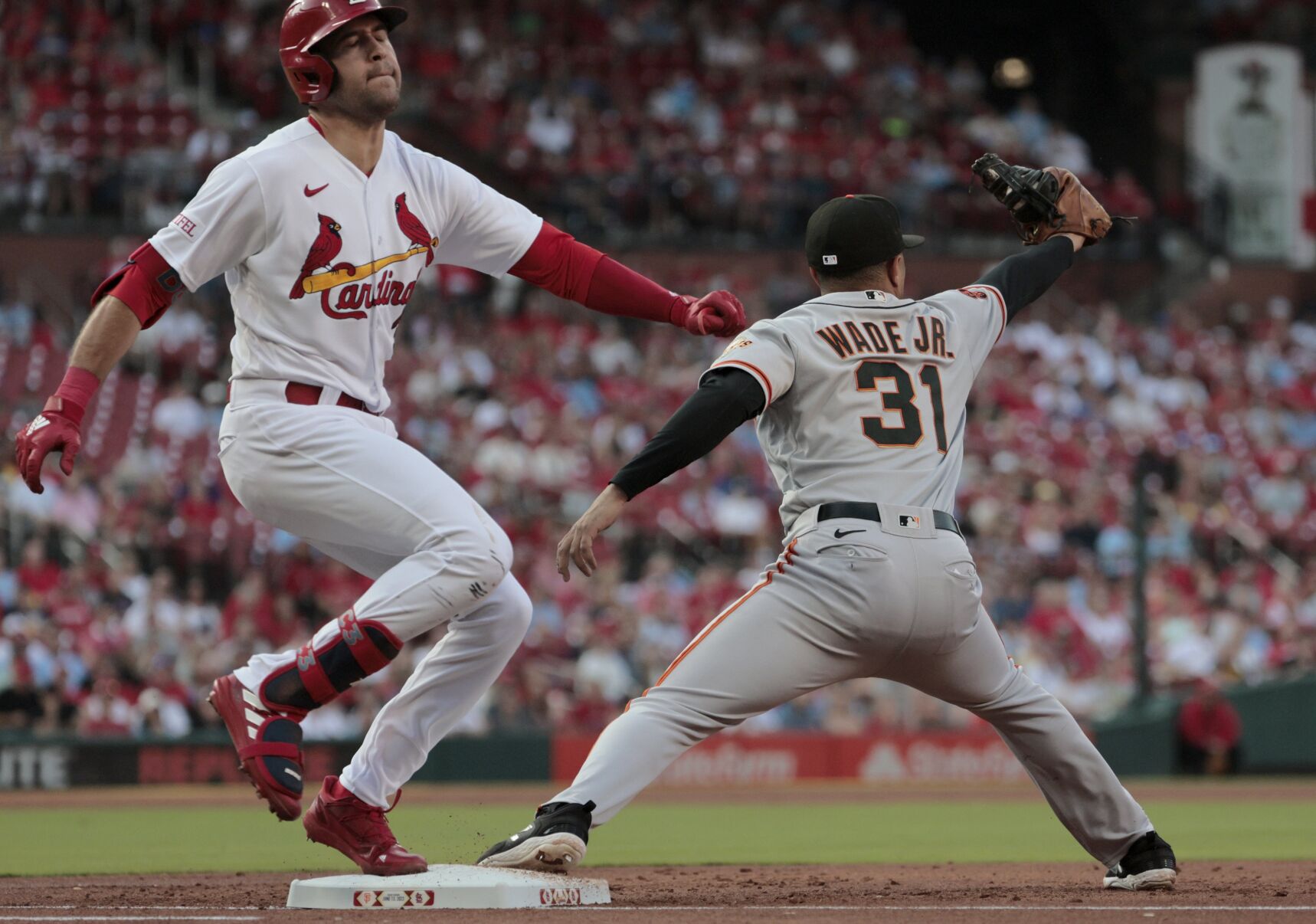 Game 2 of St. Louis Cardinals and San Francisco Giants series